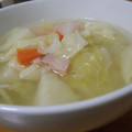 たじ満塁's cooksnap of when they made 圧力鍋★とりハムのスープでポトフ.