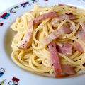 noriko912's cooksnap of when they made ベーコンのペペロンチーノパスタ.