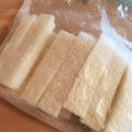 まきろんカフェ's cooksnap of when they made 離乳食♡食パンの冷凍.