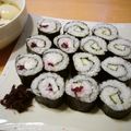runa10's cooksnap of when they made ☆大葉と梅紫蘇で♪長芋の細巻き☆.