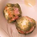 ほのけんmama's cooksnap of when they made ＊うずらのベーコン巻き磯辺揚げ＊.