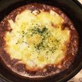 サクラ21's cooksnap of when they made レトルトカレーと餅でもちチーズ焼きカレー.