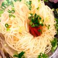 めぐな♪'s cooksnap of when they made 梅シソにゅうめん.