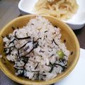 o☆shino's cooksnap of when they made 簡単！グリンピースとひじきの混ぜごはん.