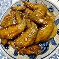 コナピー☆'s cooksnap of when they made 簡単カリカリ手羽中の唐揚げ・甘辛タレ.