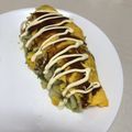 ☆りいな's cooksnap of when they made ツナ缶、キャベツもやしのとんぺい焼き.