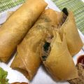 zipnzippy's cooksnap of when they made 父さんのご自慢☆さばにらの春巻き.