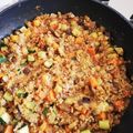 におしたり's cooksnap of when they made 夏野菜たっぷりお手軽ドライカレー☆.