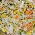 ポポポポポフィ〜♡'s cooksnap of when they made 白菜、ツナ、コーンのマヨ麺つゆ和え.