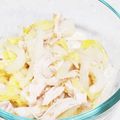ソネチコ's cooksnap of when they made レンチン白菜とササミの棒棒鶏風ごまサラダ.