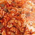 ちいこ・やまだ's cooksnap of when they made 大豆ミートでミートソースパスタ.