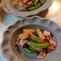 メグ1223's cooksnap of when they made ☺簡単♪長芋とスナップえんどうの塩炒め☺.