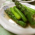 solapapa's cooksnap of when they made 簡単美味しい！アスパラの香り白だし漬け.