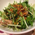 さくらとプリン's cooksnap of when they made サバ缶と水菜のサラダ.