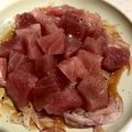 もも426's cooksnap of when they made 新玉ねぎとマグロのカルパッチョ.