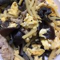 ニャロメ（ΦωΦ）'s cooksnap of when they made キクラゲの中華炒め.