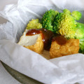 ピンクのたまご's cooksnap of when they made 厚揚げとブロッコリーの包み蒸し.