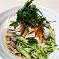 ★☆まこママ☆★'s cooksnap of when they made さっぱり!豚しゃぶのせぶっかけそば.