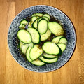 みき忠's cooksnap of when they made 超簡単！きゅうりともずくの酢の物.
