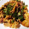 ami-rarara's cooksnap of when they made 豚肉とピーマンの食べるラー油炒め.