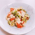 ポチャポチャおふろ's cooksnap of when they made 簡単あっさり＊ブロッコリーの白和え＊.
