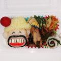 めいめい☆☆☆'s cooksnap of when they made 旦那⭐キャラ弁 カールおじさん.
