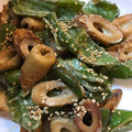 ちはるき27's cooksnap of when they made 簡単！ピーマンとちくわの醤油マヨ炒め♥.