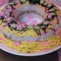 ホワイトマシュマロ's cooksnap of when they made ひな祭り＊ちらし寿司ケーキ？.