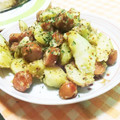 サーゴット's cooksnap of when they made じゃが芋とソーセージのマスタードマヨ和え.
