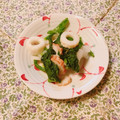 yesmama's cooksnap of when they made ほうれん草と竹輪のみぞれあえ♪.