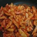 ☆ドキンちゃん☆”'s cooksnap of when they made 簡単！ポテトウインナーのケチャ炒め♪.