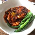 栗丸うさぎ's cooksnap of when they made 簡単おいしい♡豚肉のトマト煮.