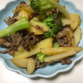 ふぅ～うちゃん♪'s cooksnap of when they made 牛肉とじゃがいものオイスターソース炒め.