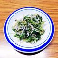 ☆魔矢☆'s cooksnap of when they made 大根の間引き菜（大根の葉）とちりめん❖.