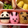 いちごジャム44's cooksnap of when they made かわいい。簡単。動物おにぎり☆.