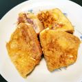 ＊キーツニャン＊'s cooksnap of when they made 簡単しっとり☆きな粉のフレンチトースト♪.