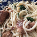 ままりあ☆'s cooksnap of when they made さば缶 梅おろしうどん.