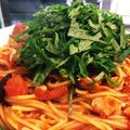 東雲斗啞's cooksnap of when they made トマトソーススパゲッティ(アラビアータ).