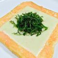 なおミール's cooksnap of when they made たらことチーズと大葉のトースト♡.