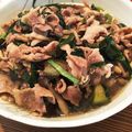 fuji's cooksnap of when they made ♪豚バラとにらしめじナスの中華炒め煮♪.