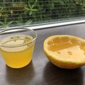 mother☆'s cooksnap of when they made 甘夏ゼリー♪甘夏を器にして香り豊か♪.