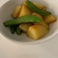 やったんまん's cooksnap of when they made じゃが芋とスナップえんどうの甘醤油炒め.
