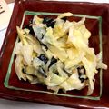 はんぶんこ☆'s cooksnap of when they made さっぱり☆キャベツの梅マヨのりサラダ.