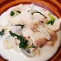 pachin's cooksnap of when they made 鶏肉のミルク煮.