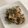 クックMMRGDG☆'s cooksnap of when they made 小松菜としめじの卵炒め.