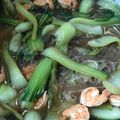 大阪のちゃーちゃん's cooksnap of when they made チンゲンサイとエビと春雨の中華煮込み.