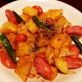 すみま～る's cooksnap of when they made 我が家のジャーマンポテト☆カレー風味.