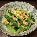 izoom's cooksnap of when they made べか菜（山東菜）のツナ卵オイスター炒め♪.
