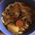 テンシのブログ's cooksnap of when they made カレー研究会！残りのカレーでカレーうどん.