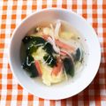 えつエツ's cooksnap of when they made あっという間の中華スープ♫.